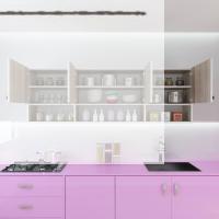 Kenzlife hazır mutfak konsta crd 060*150*32 mutfak banyo dolabı kapaklı raflı