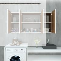 Kenzlife hazır mutfak merlanda cvz 060*120*32 mutfak banyo dolabı kapaklı raflı
