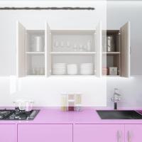Kenzlife hazır mutfak merlanda crd 060*120*32 mutfak banyo dolabı kapaklı raflı
