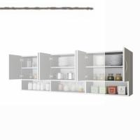 Kenzlife hazır mutfak vice gri 060*180*32 mutfak banyo dolabı kapaklı raflı