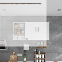 Kenzlife hazır mutfak castus22 byz 060*120*22 banyo dolabı kapaklı raflı arkalıklı