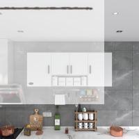 Kenzlife hazır mutfak floro22 byz 060*150*22 mutfak banyo dolabı kapaklı raflı