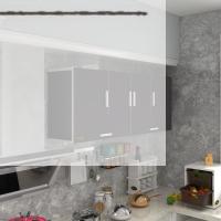 Kenzlife hazır mutfak general gri 060*150*22 mutfak banyo dolabı kapaklı raflı