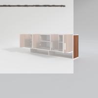 Kenzlife hazır mutfak general cvz 060*150*22 mutfak banyo dolabı kapaklı raflı