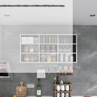 Kenzlife hazır mutfak hortus22 gri 060*120*22 banyo dolabı raflı kapaksız arkalıklı