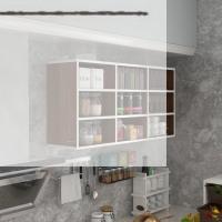 Kenzlife hazır mutfak hortus22 cvz 060*120*22 banyo dolabı raflı kapaksız arkalıklı