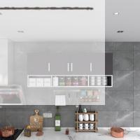 Kenzlife hazır mutfak konsta gri 060*150*22 mutfak banyo dolabı kapaklı raflı