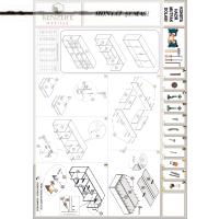 Kenzlife hazır mutfak konsta cvz 060*150*22 mutfak banyo dolabı kapaklı raflı