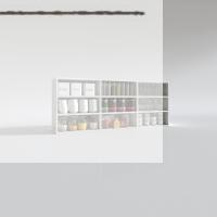 Kenzlife hazır mutfak orela byz 060*150*22 mutfak banyo dolabı kapaksız raflı