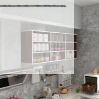 Kenzlife hazır mutfak orela cvz 060*150*22 mutfak banyo dolabı kapaksız raflı