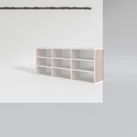 Kenzlife hazır mutfak orela cvz 060*150*22 mutfak banyo dolabı kapaksız raflı