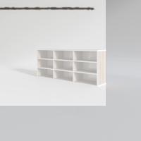 Kenzlife hazır mutfak orela crd 060*150*22 mutfak banyo dolabı kapaksız raflı