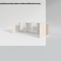 Kenzlife hazır mutfak packey crd 060*180*22 mutfak banyo dolabı kapaklı raflı
