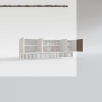 Kenzlife hazır mutfak perenna crd 060*180*22 mutfak banyo dolabı kapaklı raflı