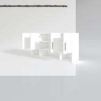 Kenzlife hazır mutfak severus byz 060*120*22 mutfak banyo dolabı kapaklı raflı