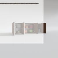 Kenzlife hazır mutfak silvanus cvz 060*180*22 mutfak banyo dolabı kapaklı raflı
