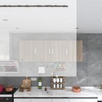 Kenzlife hazır mutfak silvanus crd 060*180*22 mutfak banyo dolabı kapaklı raflı