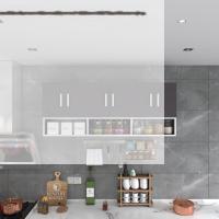 Kenzlife hazır mutfak vice gri 060*180*22 mutfak banyo dolabı kapaklı raflı