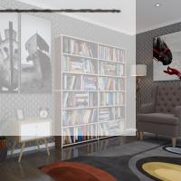 Kenzlife kitaplık süper ga 180*160*19 cvz 6 katlı 2 bölme çift bölme opsiyonlu ofis mutfak banyo dolabı arkalıksız