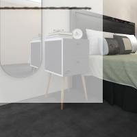 Kenzlife komodin kilitli hanami gri 74*39*39 komidin ahşap ayaklı kitaplık ayakkabılık kapaklı arkalıklı