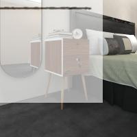 Kenzlife komodin kilitli sakura cvz 74*39*39 komidin ahşap ayaklı kitaplık ayakkabılık kapaklı arkalıklı