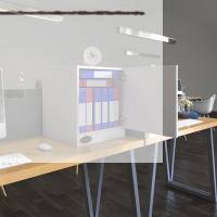 Kenzlife kapaklı mutfak dolabı melek39 byz 039x039x39 banyo ofis komodin (m)