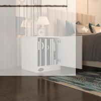Kenzlife kapaklı mutfak dolabı melek39 byz 039x039x39 banyo ofis komodin (m)
