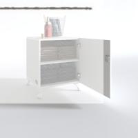 Kenzlife kilitli dolap rana39 byz 47*39*39 banyo dolabı hazır mutfak ofis kiler kitaplık evrak ayaklı