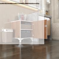 Kenzlife kilitli dolap rana39 cvz 47*39*39 banyo dolabı hazır mutfak ofis kiler kitaplık evrak ayaklı