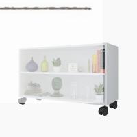Kenzlife kitaplık beril 048*090*020 byz tekerlekli mutfak dolabı banyo ofis ayakkabılık kiler