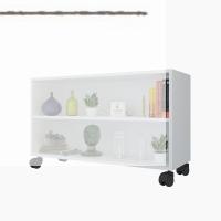 Kenzlife kitaplık beril 048*090*020 byz tekerlekli mutfak dolabı banyo ofis ayakkabılık kiler