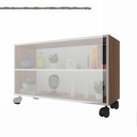 Kenzlife kitaplık beril 048*090*020 cvz tekerlekli mutfak dolabı banyo ofis ayakkabılık kiler