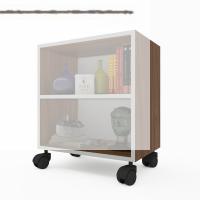 Kenzlife kitaplık beril 068*060*020 cvz tekerlekli mutfak dolabı banyo ofis ayakkabılık kiler