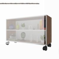 Kenzlife kitaplık beril 068*090*020 cvz tekerlekli mutfak dolabı banyo ofis ayakkabılık kiler