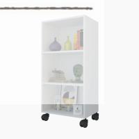 Kenzlife kitaplık beril 108*030*020 byz tekerlekli mutfak dolabı banyo ofis ayakkabılık kiler