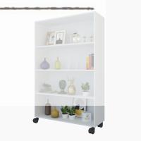 Kenzlife kitaplık beril 148*090*020 byz tekerlekli mutfak dolabı banyo ofis ayakkabılık kiler