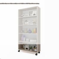 Kenzlife kitaplık beril 168*090*020 crd tekerlekli mutfak dolabı banyo ofis ayakkabılık kiler