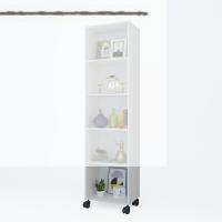 Kenzlife kitaplık beril 188*030*020 byz tekerlekli mutfak dolabı banyo ofis ayakkabılık kiler
