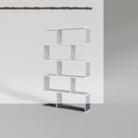 Kenzlife kitaplık firuze 150*090*20 gri duvar rafı