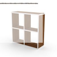 Kenzlife kitaplık gülbin 060*060*20 cvz duvar rafı
