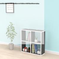 Kenzlife kitaplık gülbin 060*060*20 gri duvar rafı