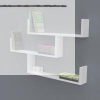 Kenzlife kitaplık gülin 055*080*20 byz duvar rafı