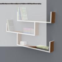 Kenzlife kitaplık gülin 055*080*20 cvz duvar rafı