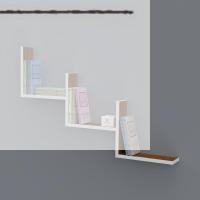 Kenzlife kitaplık günan 060*090*20 cvz duvar rafı