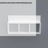Kenzlife kitaplık hayal 030*060*20 byz duvar rafı