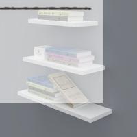 Kenzlife kitaplık hubbu byz 20*30*40*15 3 lü set duvara monte aparatlı duvar rafı