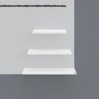 Kenzlife kitaplık hubbu byz 20*30*40*15 3 lü set duvara monte aparatlı duvar rafı