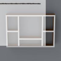 Kenzlife kitaplık neşve 040*060*20 cvz duvar rafı