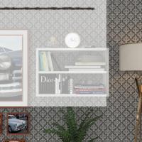 Kenzlife kitaplık nihan 040*060*20 byz duvar rafı