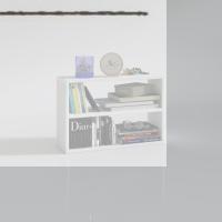 Kenzlife kitaplık nihan 040*060*20 byz duvar rafı